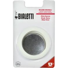 Bialetti seals and filter 9 k. Moka Express