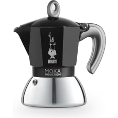 Bialetti 2 k. Moka Induction musta espressokeitin