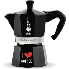 Bialetti 6 k. Moka Express musta espressokeitin