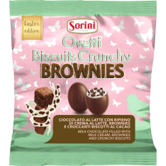 Sorini Brownies Mini eggs 80g maitosuklaamunat