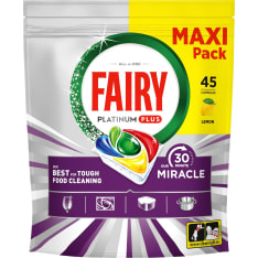 Fairy Platinum Plus All in One 30 Minute Miracle 45kpl konetiskitabletti