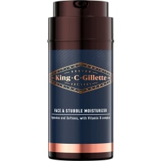 King C. Gillette Face & Stubble Moisturizer 100 ml kosteusvoide