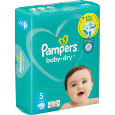 Pampers Baby-Dry S5 11-16 kg 41 kpl teippivaippa