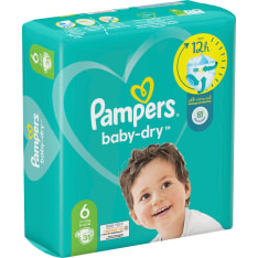 Pampers Baby-Dry S6 13-18 kg 35 kpl teippivaippa