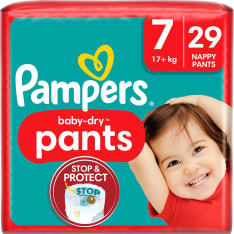 Pampers Baby Dry S7 17+ kg 29 kpl housuvaippa