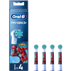 Oral-B Kids Spiderman replacement brush 4 pcs