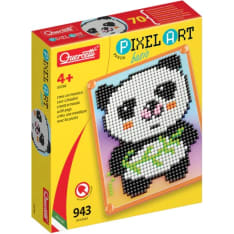 Quercetti Pixel Art Basic Panda nuppiaskartelu