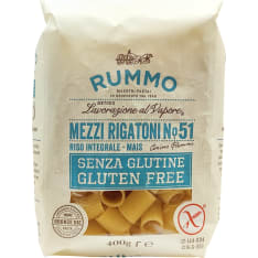 Rummo Mezzi Rigatoni no:51 Gluteeniton 400g pasta