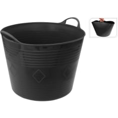 Flexible 42240005 40 l musta saavi