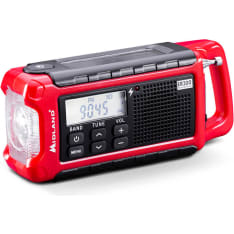 Midland ER200 punainen/musta hätäradio