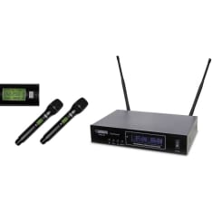 AudioDesignPRO PMU-312 kahden ammattitasoisen langattoman mikrofonin setti