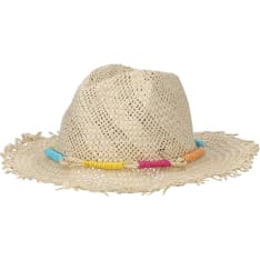 Hat You Fedora hat with multicolored cord