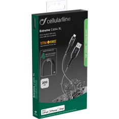 Cellularline Tetra Force 2m USB/Lightning kaapeli