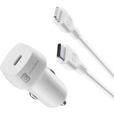 Cellularline Car Kit 20W Apple autolaturi+kaapeli