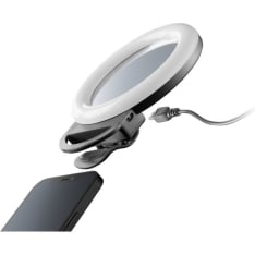 Cellularline Selfie Ring Multicolor Pocket LED-rengasvalo