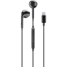 MusicSound MFI capsule kuulokkeet musta