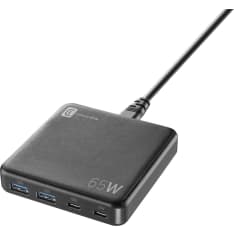 Cellularline Multipower Desk GaN 65W USB-C/USB laturi