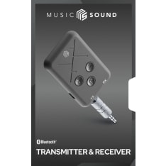 MusicSound Bluetooth lähetin ja vastaanotin 3,5mm AUX-liittimille