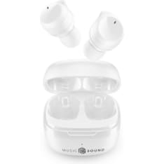 MusicSound Flow TWS bluetooth kuulokkeet valkoinen
