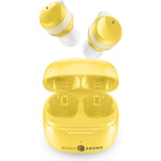 MusicSound Flow TWS bluetooth kuulokkeet keltainen