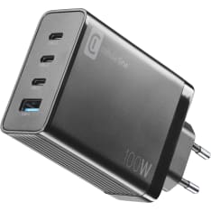 Cellularline Multipower GaN 100W USB-C & USB laturi