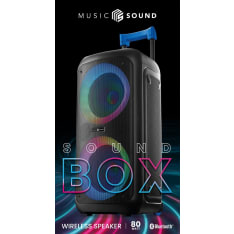 MusicSound Soundbox 80W Bluetooth kaiutin