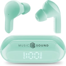 MusicSound Slide TWS kuulokkeet vihreä