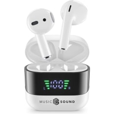 MusicSound Spark TWS bluetooth kuulokkeet valkoinen