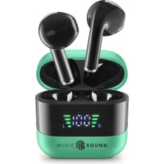 MusicSound Spark TWS bluetooth kuulokkeet vihreä