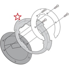 Givi Tanklock BF01 bracket