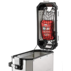Givi Trekker Outback elastic cargo net on the inside