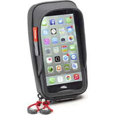 Givi älypuhelin/GPS tasku iPhone 6 Plus/Galaxy S6 ohjaustankokiinnityksellä