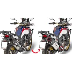 Givi putkisivutelineet Rapid release CRF1000L Africa Twin (16