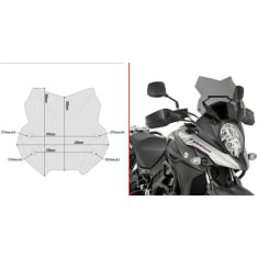 GIVI SPOILER SUZUKI DL650 VSTROM'17