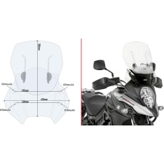 Givi Specific sliding wind-screen, Suzuki DL 650 V-Strom (17)