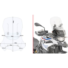 Givi Specific Fitting Kit For D5127S, D5127St, Af5127 Bmw F 750 Gs (18-19)