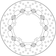Brembo Serie Oro jarrulevy kelluva