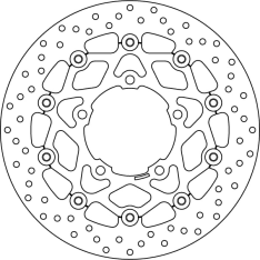Brembo Serie Oro jarrulevy kelluva