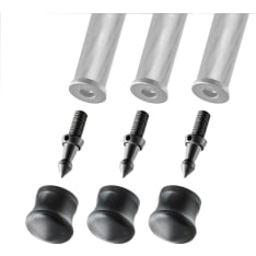 Gitzo GSF38S 38mm rubber and spike paws 3 pcs