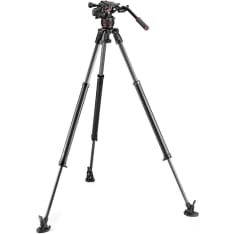 Manfrotto Video Nitrotech 608 + 635 Fast hiilikuitu jalustasetti