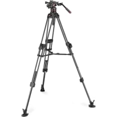 Manfrotto Video Nitrotech 612 + 645 Fast Twin MS hiilikuitu jalustasetti