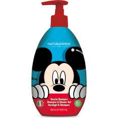 Naturaverde Mikki Hiiri 500 ml shampoo ja suihkugeeli