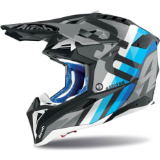 Airoh Aviator 3 Rainbow antrasiitti matta crossikypärä