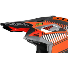 Airoh Aviator 3 Lippa Wave oranssi kromi