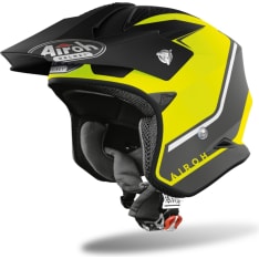 Airoh TRR-S Keen keltainen matta kypärä