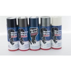 Moottorimaali 400ml, OMC white -80