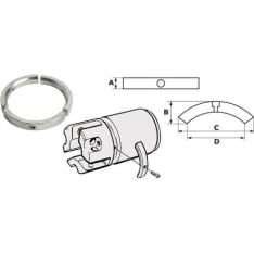 Osculati anode (zinc) Volvo Penta (3858399)