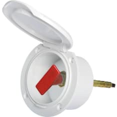 ClassicEvo white ABS compart w/FUEL STOP wording