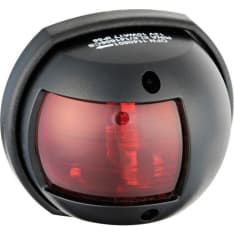 Kulkuvalo LED Compact 12 musta - punainen