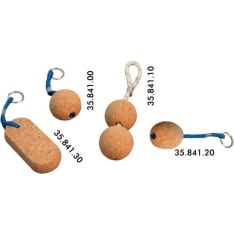 Osculati 35mm cork ball keychain